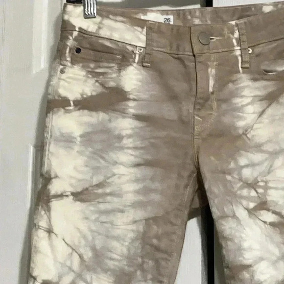 Gap 1969 cotton stretch always skinny tie dye jeans size 26 - Picture 4 of 14